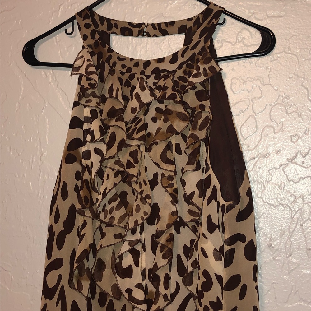 Blouse leapard print